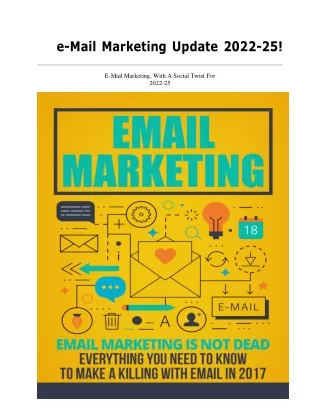 e mail marketing update 2022 25