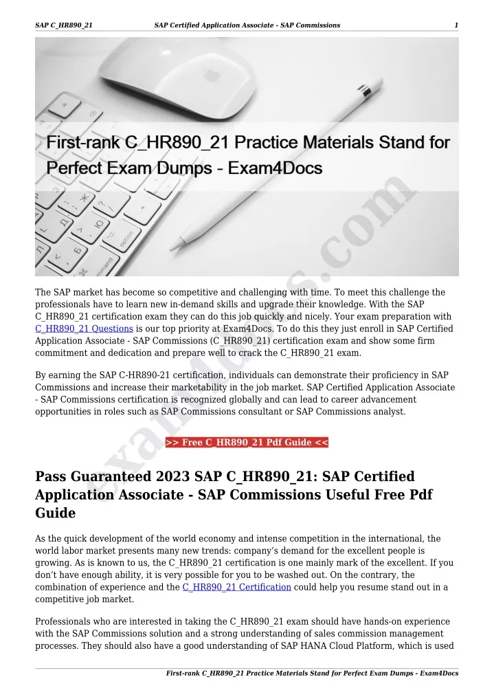 sap c hr890 21