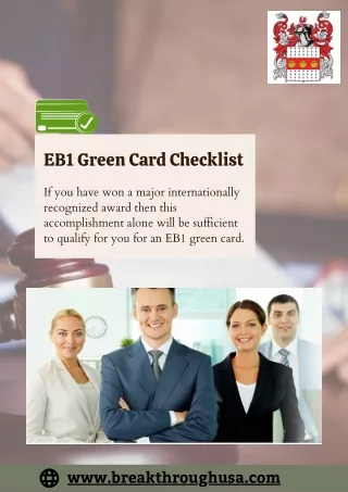 Contact Trusted EB1 Green Card Lawyer - Chris M. Ingram
