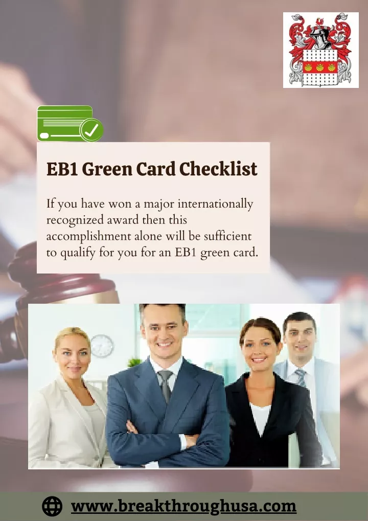eb1 green card checklist