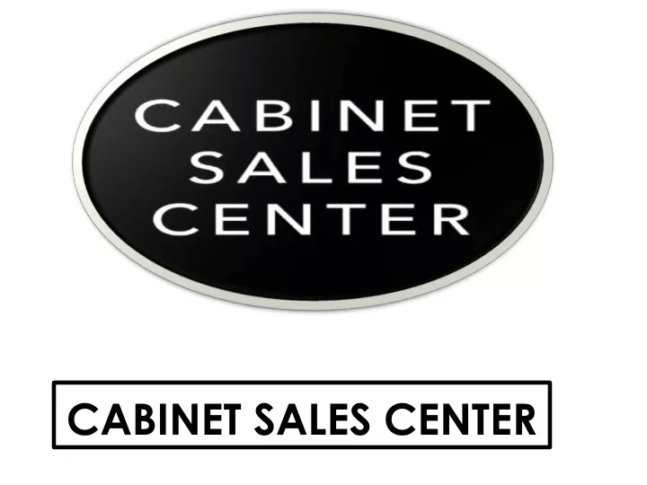 cabinet sales center