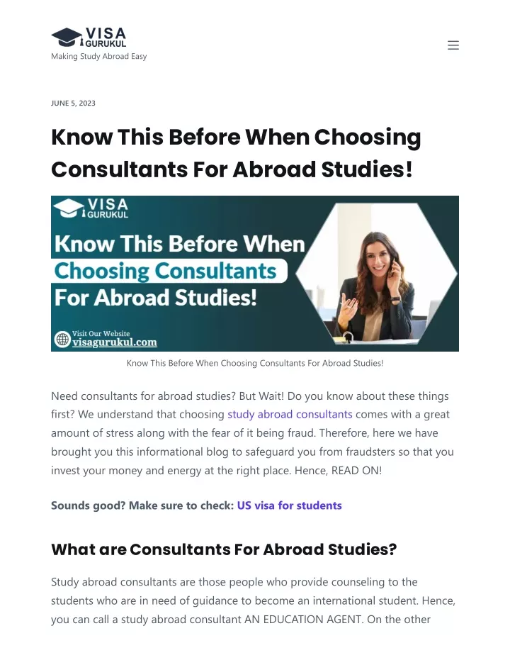 making study abroad easy
