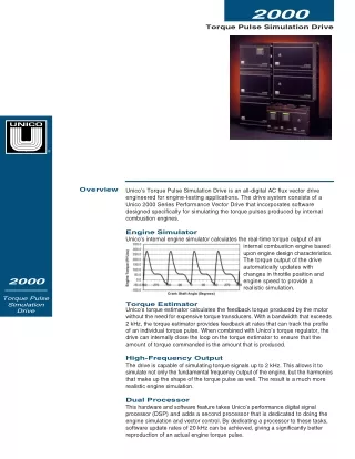 Torque Pulse Simulation Drive | DC to AC Inverters for EV Testing | Unico