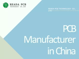 PCB Manufacturer in China