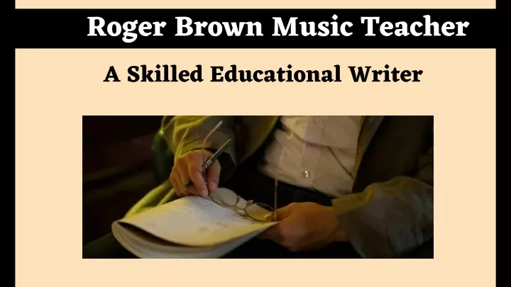 roger brown music teacher