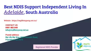 Comprehensive Disability Support Services in Adelaide | Trusted Disability servi