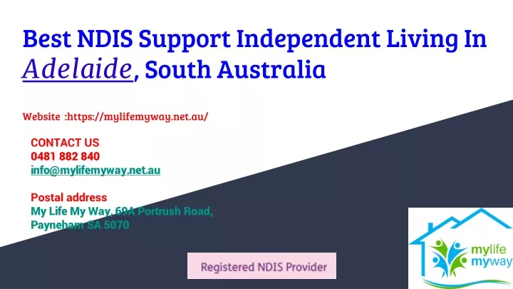 best ndis support independent living in adelaide south australia
