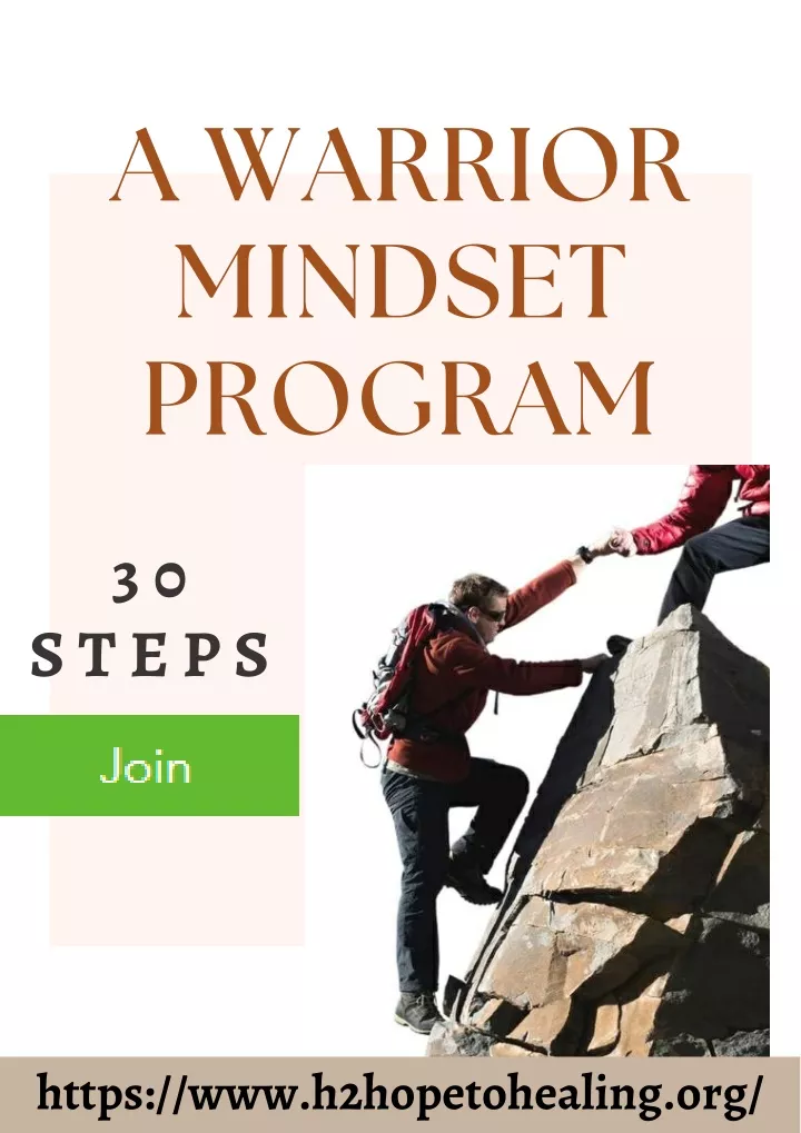 a warrior mindset program