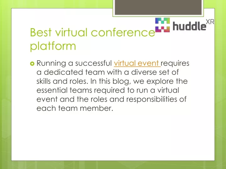 best virtual conference platform