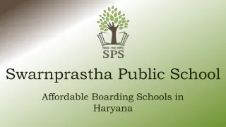 top 10 Schools in Haryana