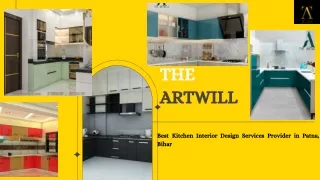 Kitchen interior designing company in Patna The Artwill Interior