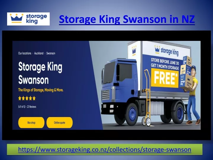 PPT Storage King Swanson in NZ PPT PowerPoint Presentation, free