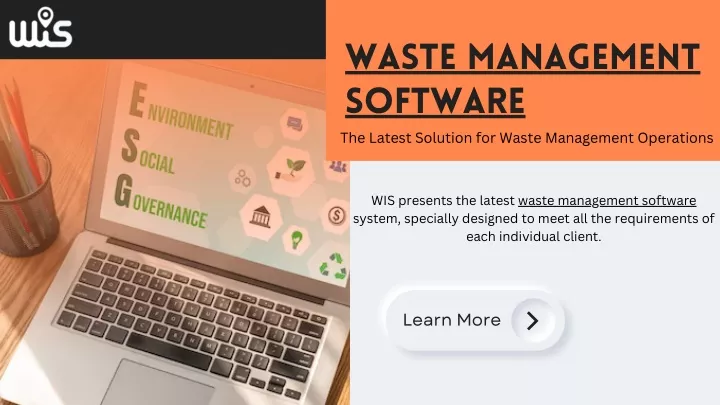 waste management software the latest solution