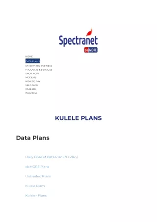 Spectranet is one of the best internet service providers in Nigeria