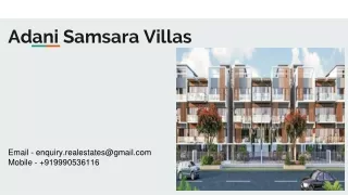 Adani samsara villasa (1)