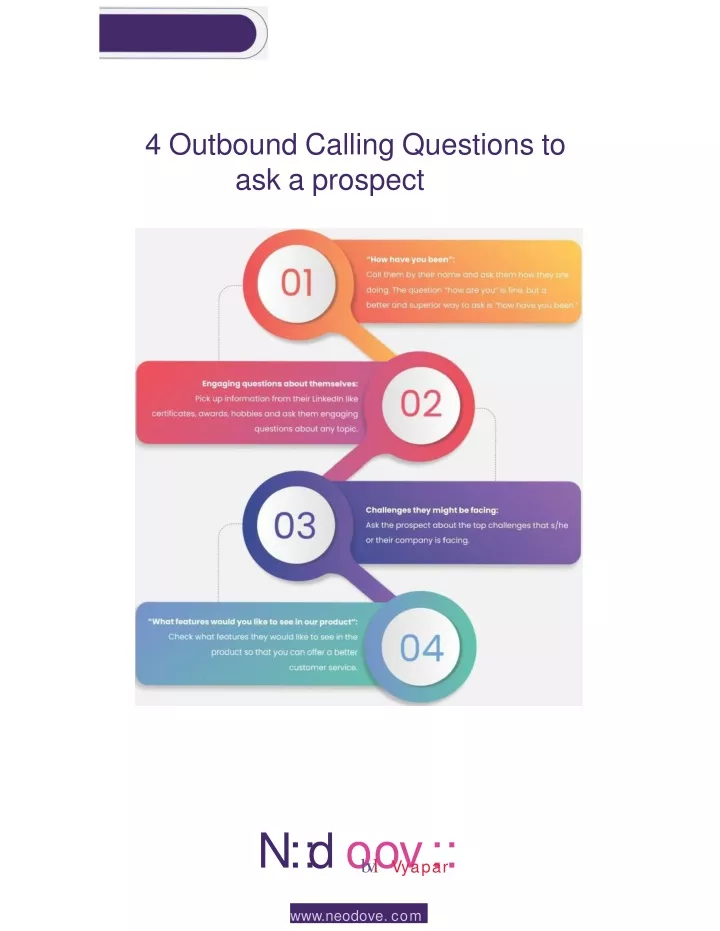 4 outbound calling questions to ask a prospect