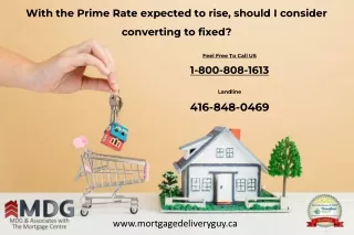 with the prime rate expected to rise should