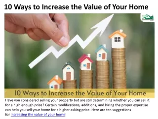 10 Ways to Increase the Value of Your Home