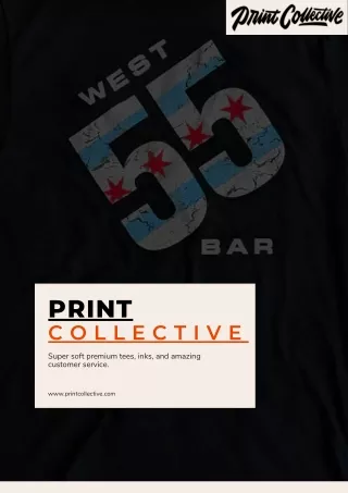 Custom-Printed T-Shirts that Unleash Your Creativity with Print Collective.