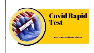 Rapid and Accurate Covid Testing Ensuring Health and Safety