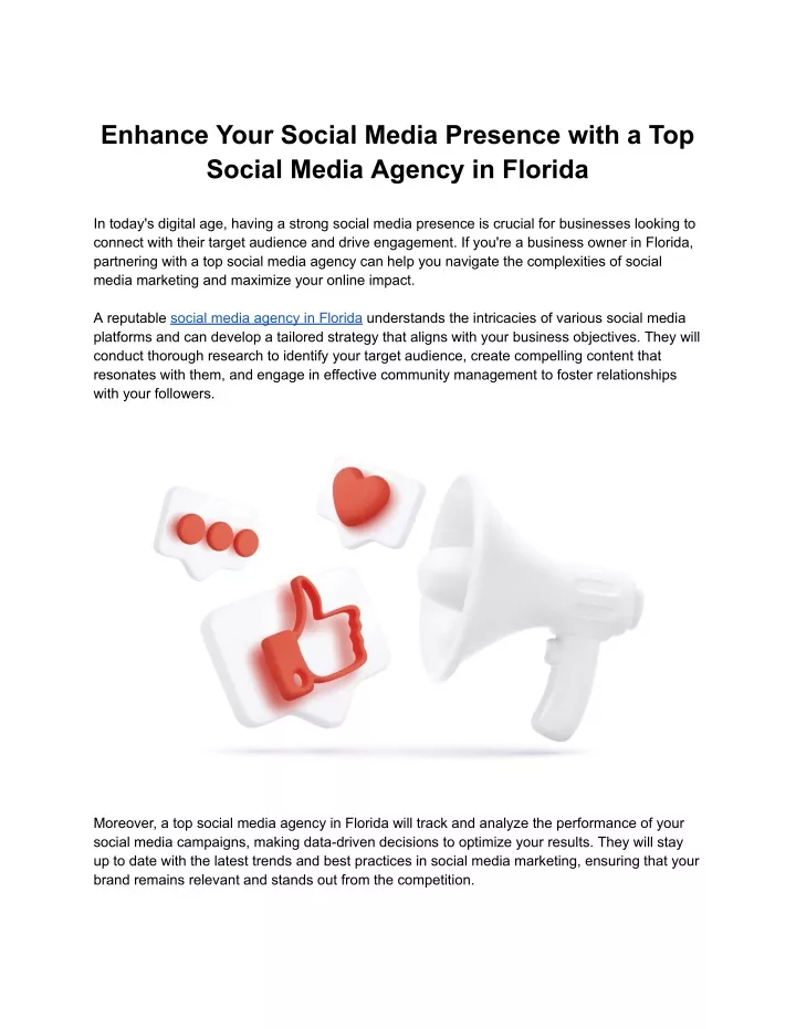 enhance your social media presence with