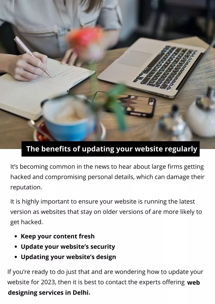 the benefits of updating your website regularly