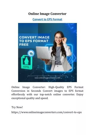 Online Image Converter: High-Quality EPS Format Conversion with Fast Results