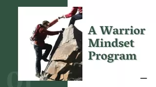 a warrior mindset program