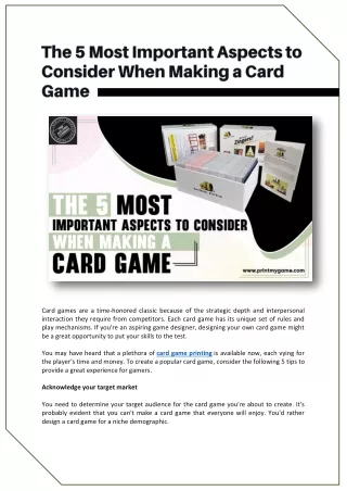 card games are a time honored classic because