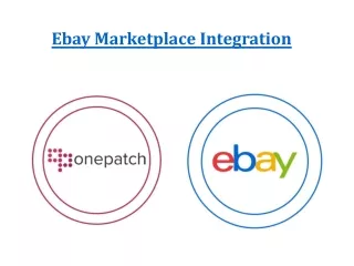ebay marketplace integration