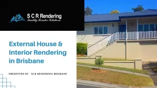External House & Interior Rendering in Brisbane