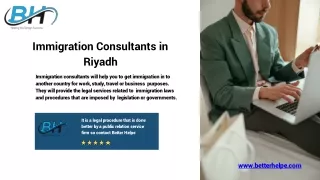 Top immigration Consultants in Riyadh, Saudi Arabia