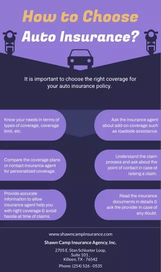 How to Choose Auto Insurance?