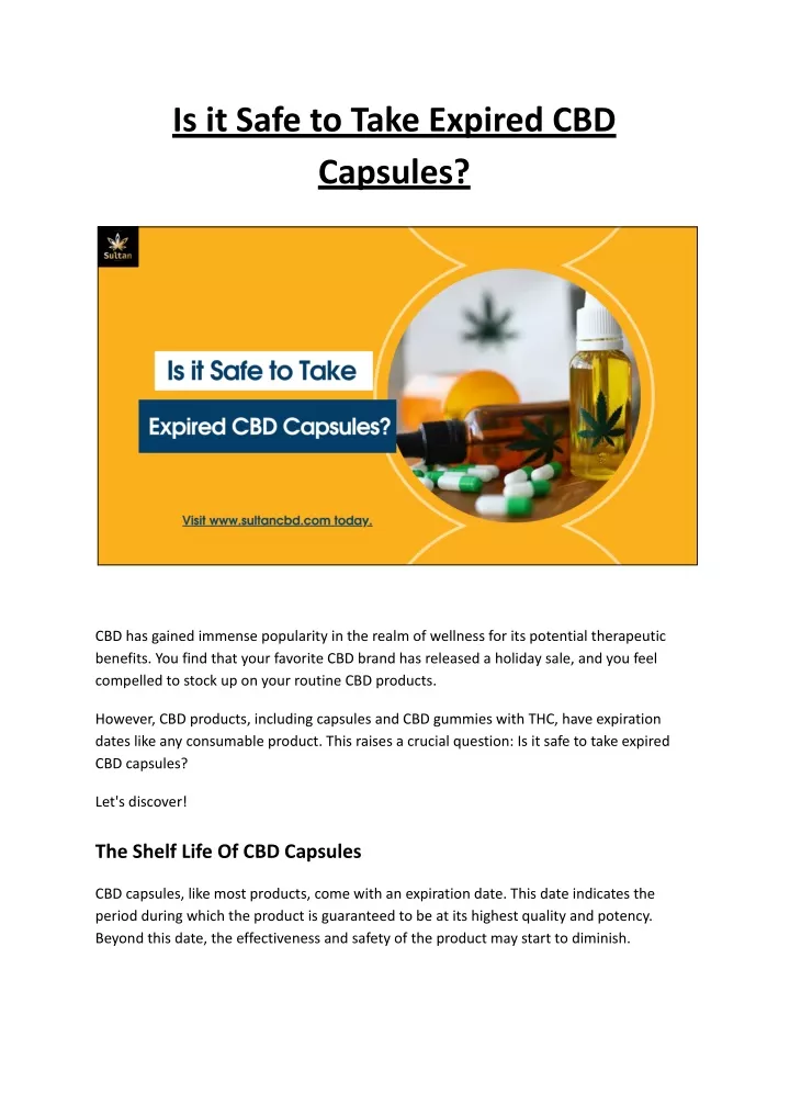 ppt-is-it-safe-to-take-expired-cbd-capsules-powerpoint-presentation