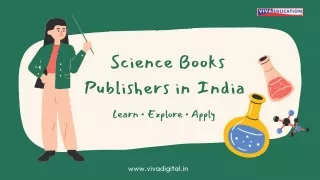 Embark on Scientific Adventures with Viva Education, India's Leading Science Boo
