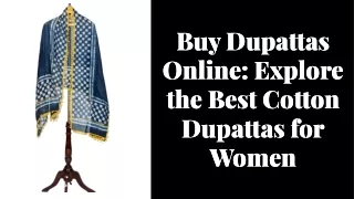 Dupattas For Women