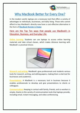 why why macbook macbook b better
