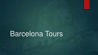 barcelona tours