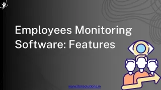 employee monitoring software features