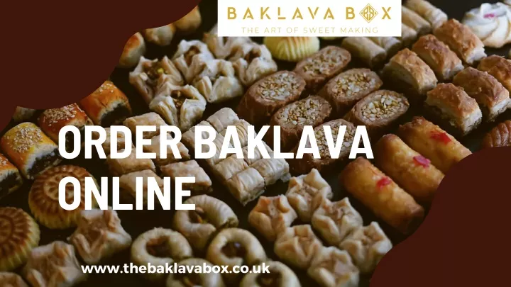 order baklava online