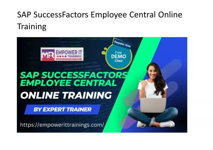 sap successfactors employee central online
