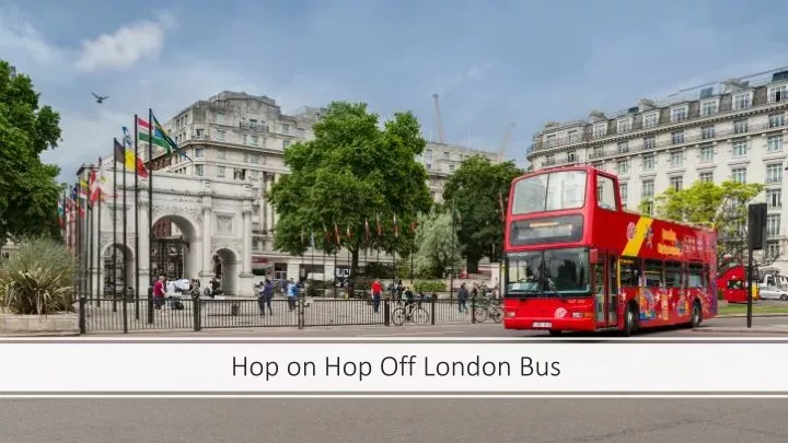 hop on hop off london bus