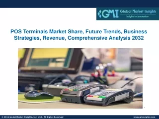 POS Terminals Market Share, Future Trends, Business Strategies, Revenue