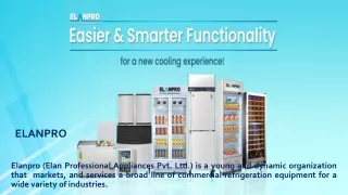 Laboratory Refrigerators - Elanpro