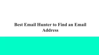 Best Email Hunter toc Address (1)