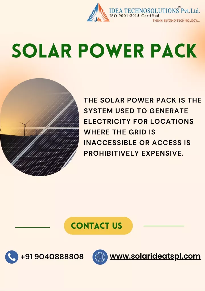 solar power pack