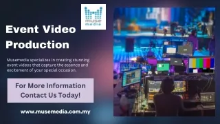 Best Event Video Production Services | Musemedia