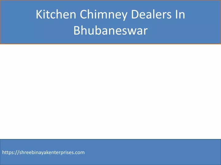 kitchen chimney dealers in bhubaneswar