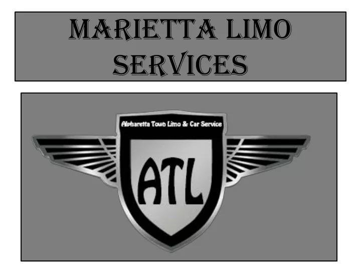 marietta limo services