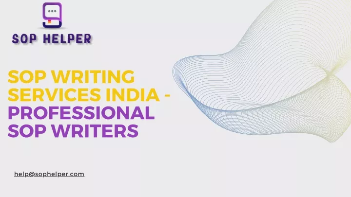 sop writing services india professional